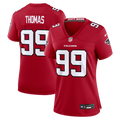 Women's Atlanta Falcons Cameron Thomas Red Team Game Jersey