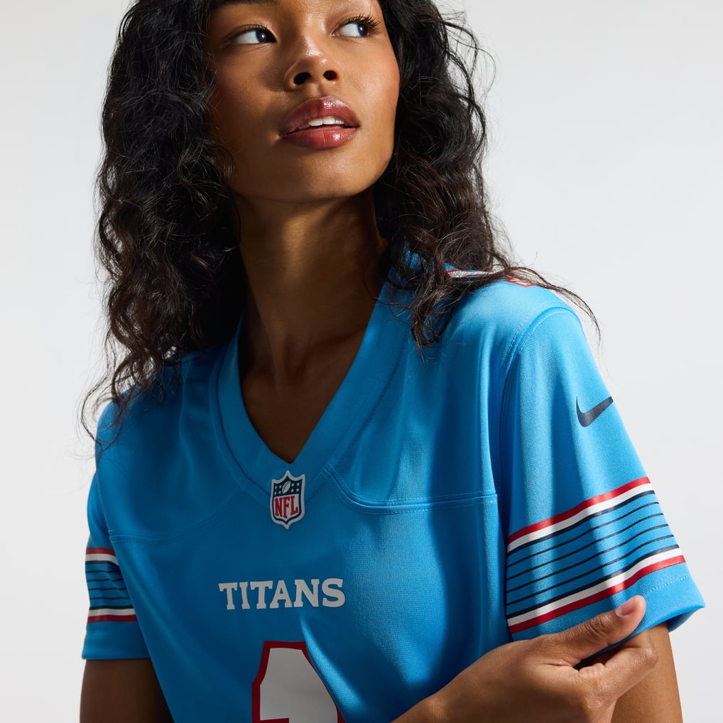 Women's Tennessee Titans Cameron Ward Light Blue Game Jersey