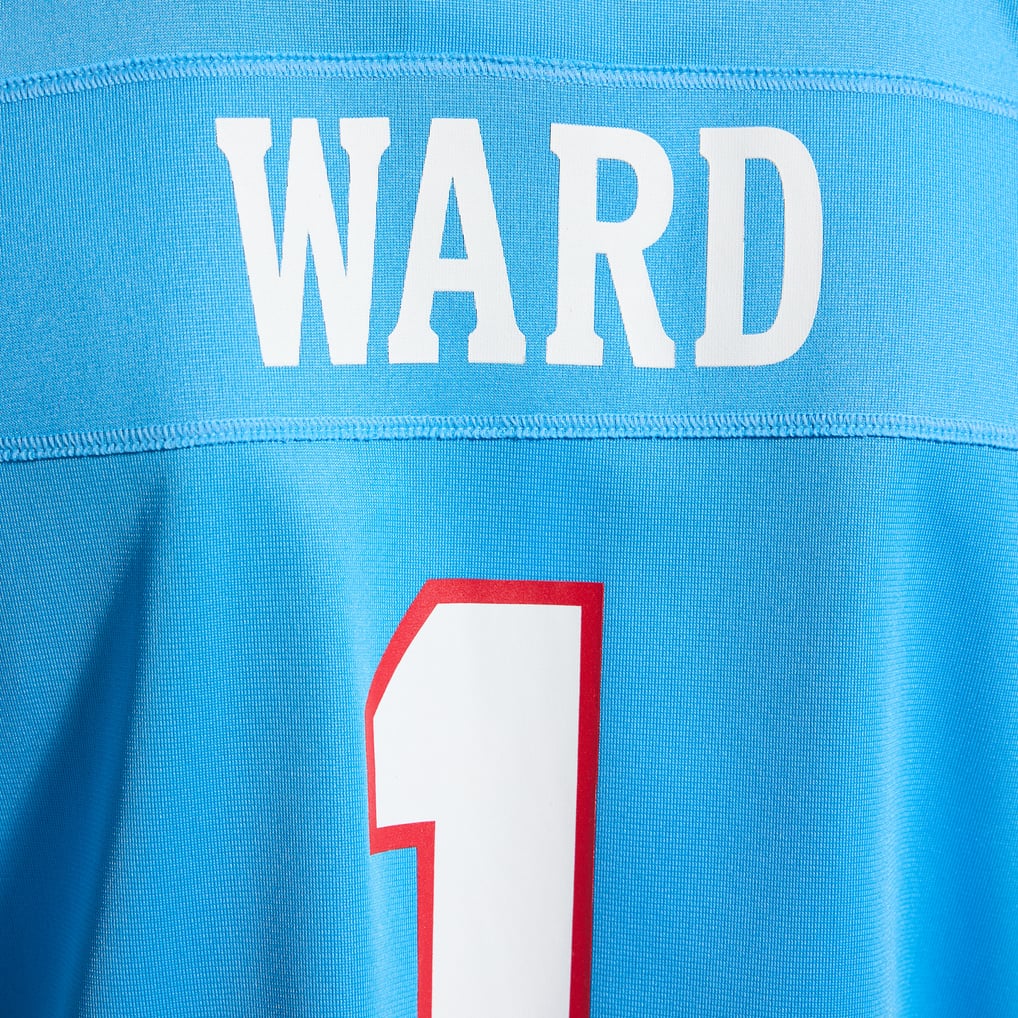 Women's Tennessee Titans Cameron Ward Light Blue Game Jersey