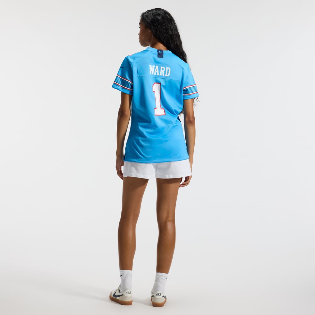 Women's Tennessee Titans Cameron Ward Light Blue Game Jersey