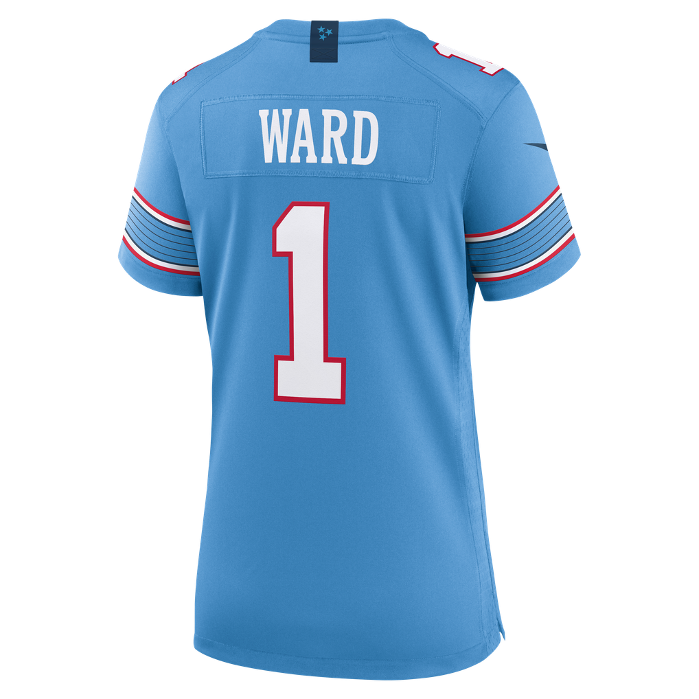 Women's Tennessee Titans Cameron Ward Light Blue Game Jersey