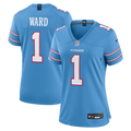 Women's Tennessee Titans Cameron Ward Light Blue Game Jersey