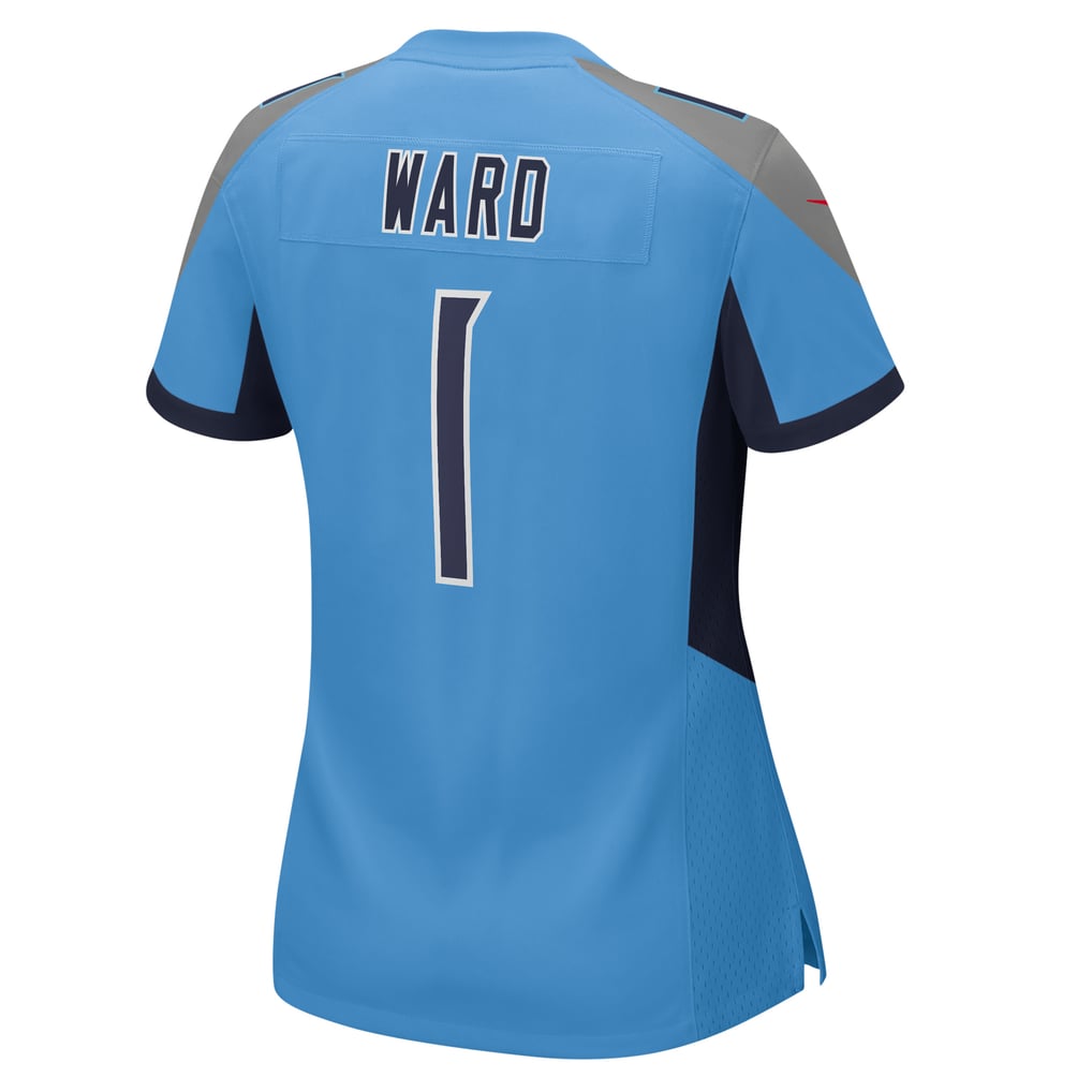 Women's Tennessee Titans Cameron Ward Light Blue Team Game Jersey