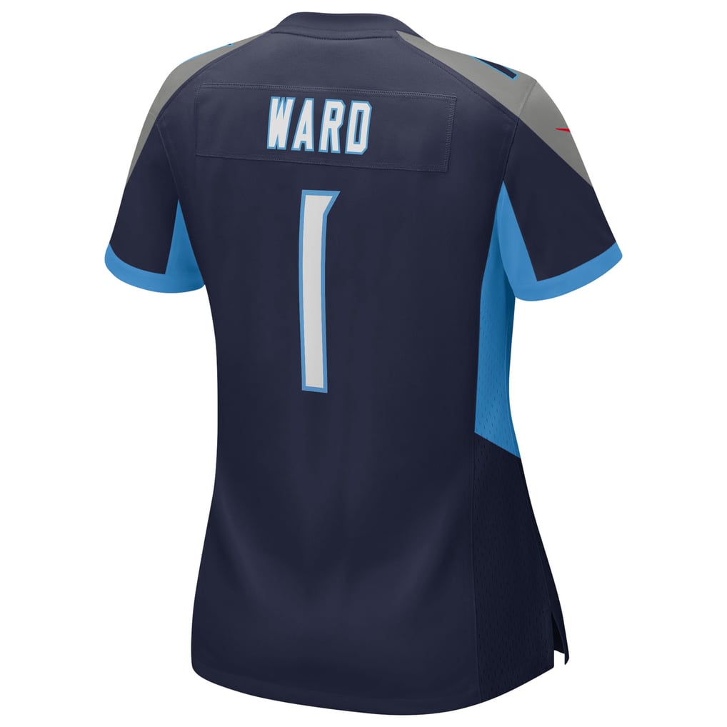 Women's Tennessee Titans Cameron Ward Navy Alternate Game Jersey
