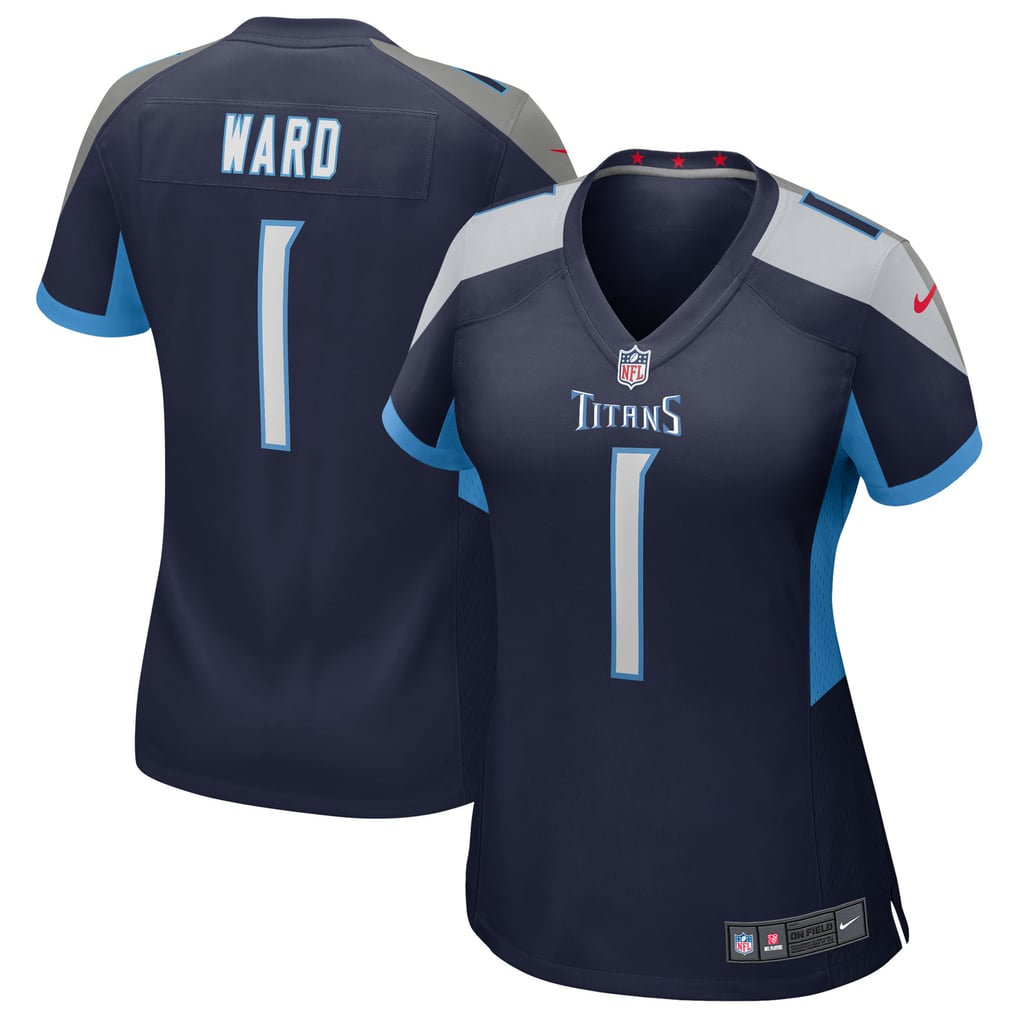 Women's Tennessee Titans Cameron Ward Navy Alternate Game Jersey