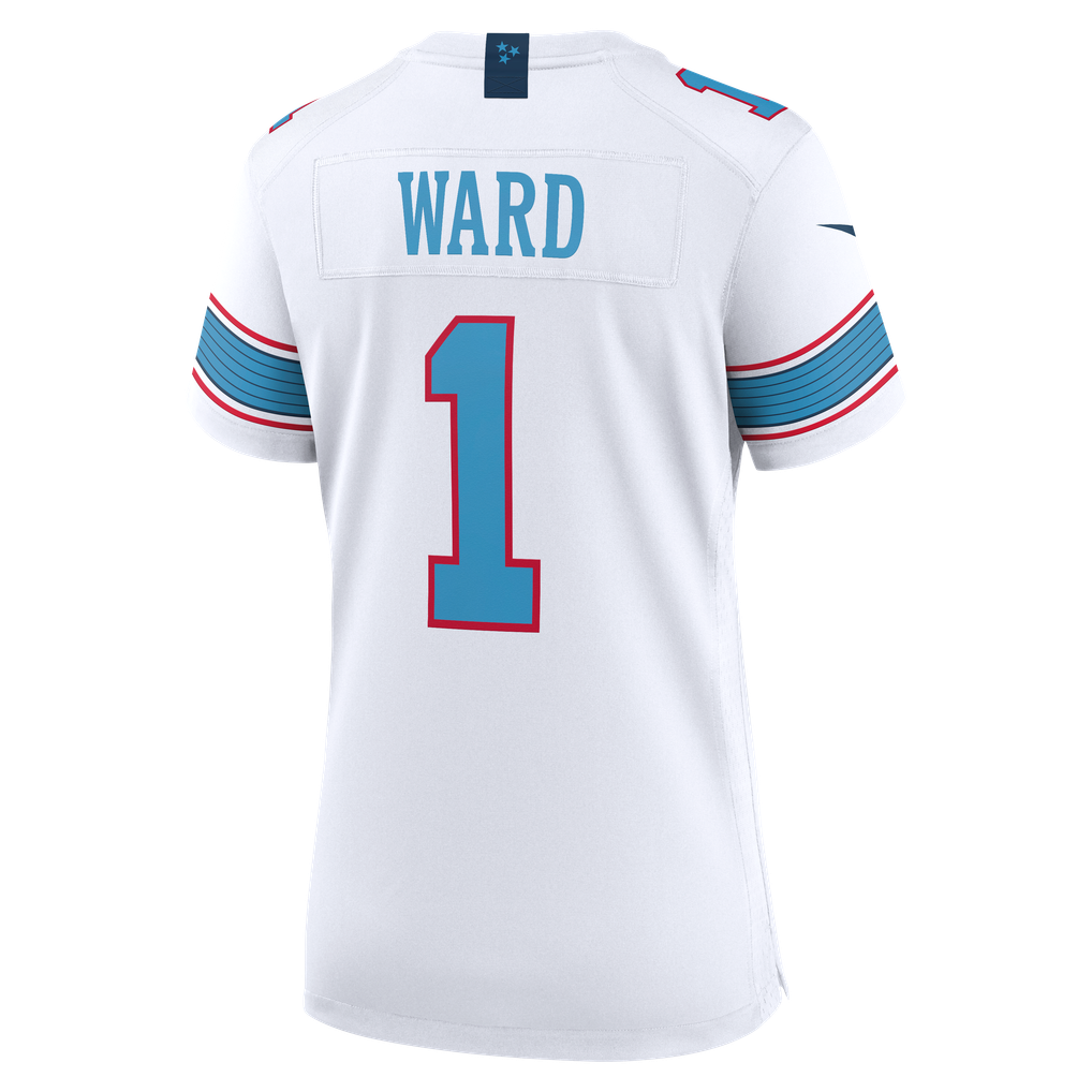 Women's Tennessee Titans Cameron Ward White Game Jersey