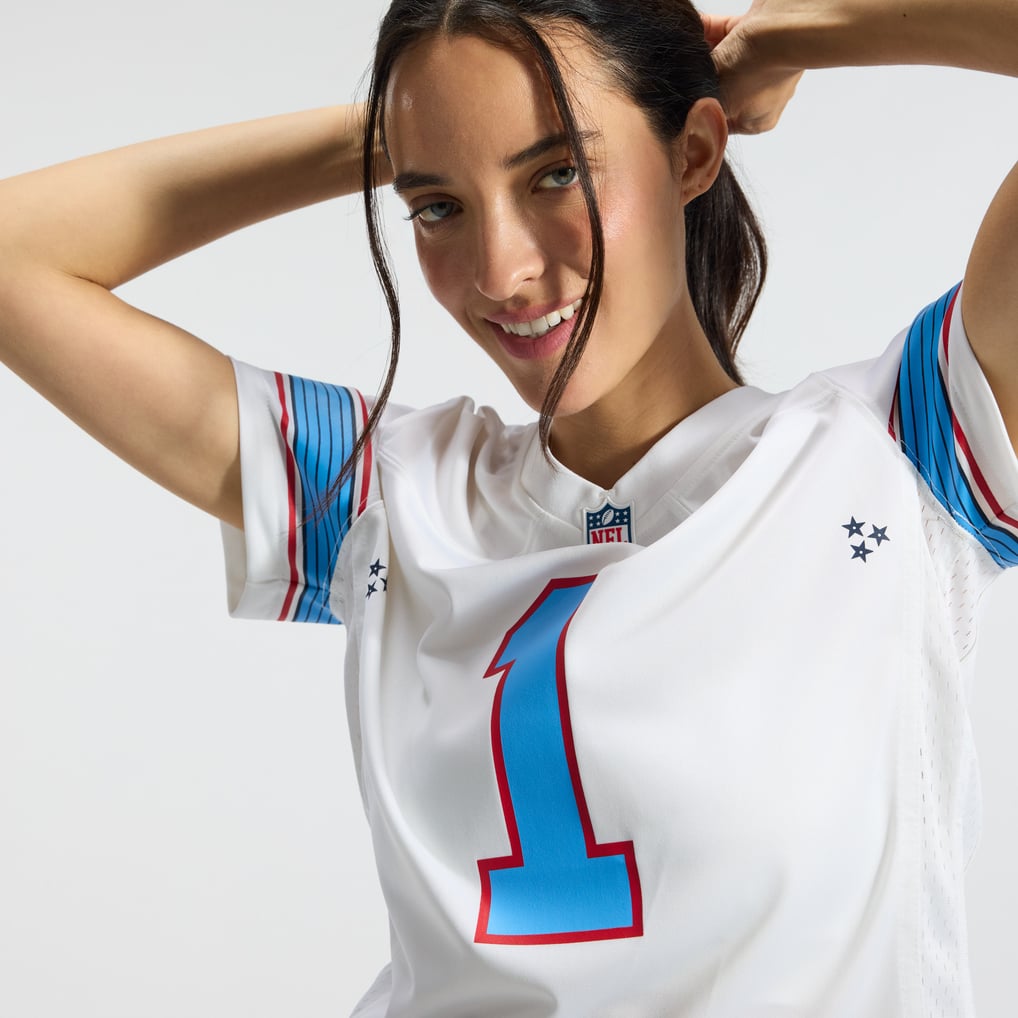Women's Tennessee Titans Cameron Ward White Game Jersey