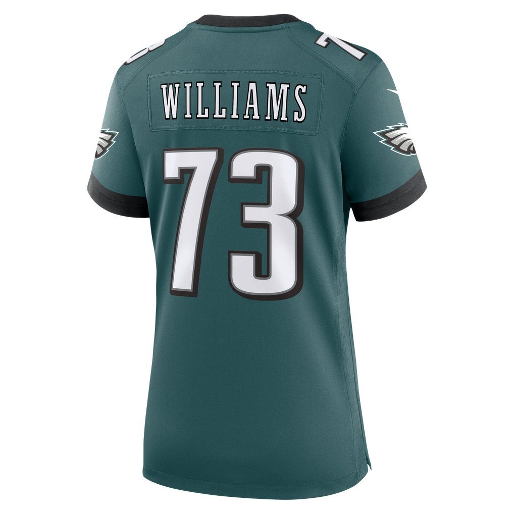 Women's Philadelphia Eagles Cameron Williams Midnight Green Team Game Jersey