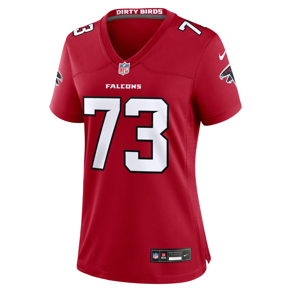 Women's Atlanta Falcons Cameron Williams Red Team Game Jersey