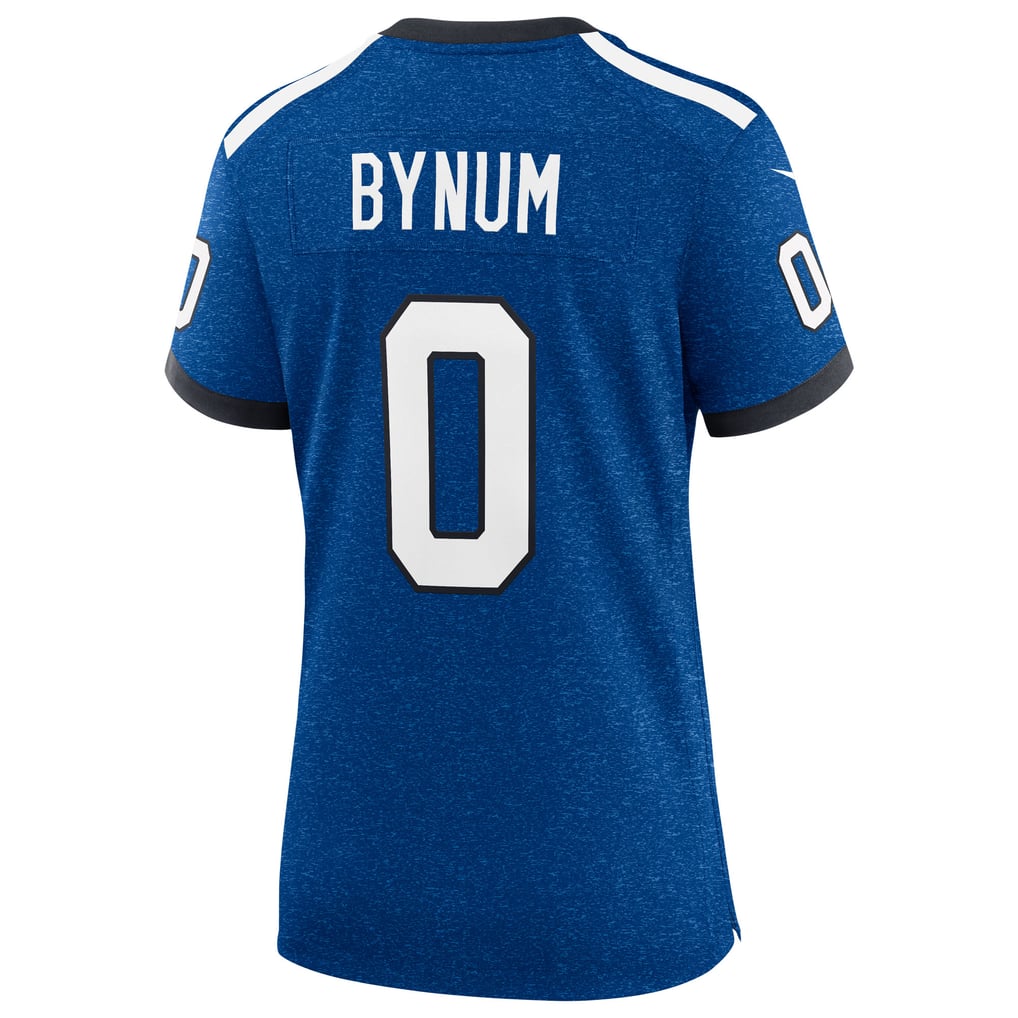 Women's Indianapolis Colts Camryn Bynum Heather Royal Alternate 2 Indiana Nights Game Jersey