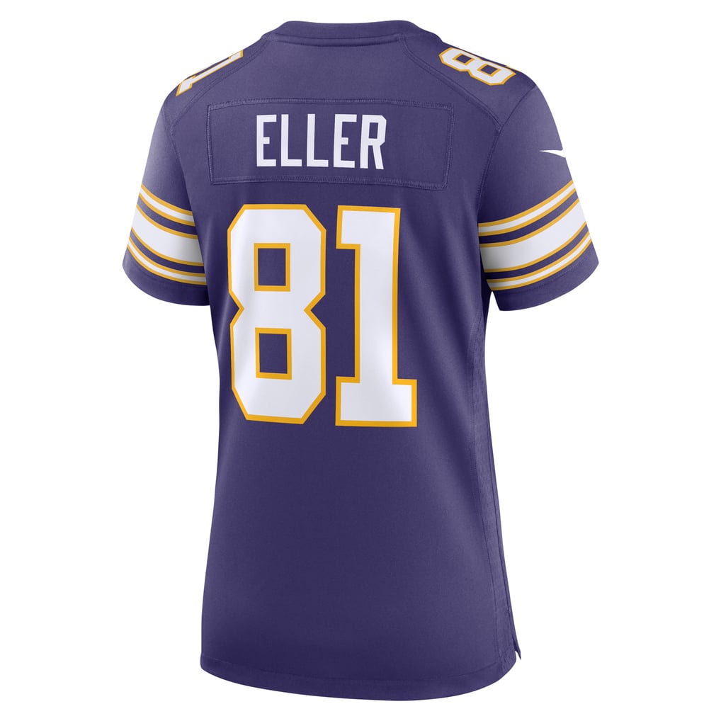 Women's Minnesota Vikings Carl Eller Purple Classic Retired Player Jersey