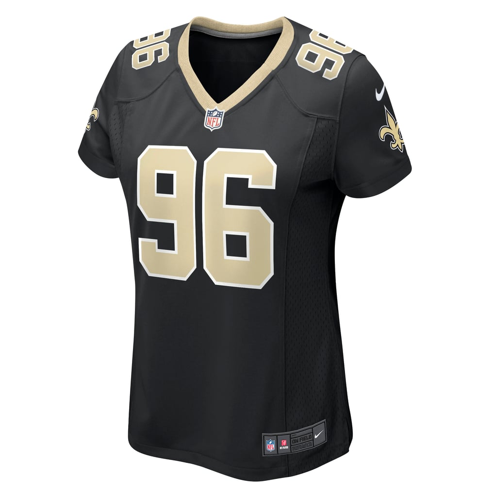 Women's New Orleans Saints Carl Granderson Black Game Jersey