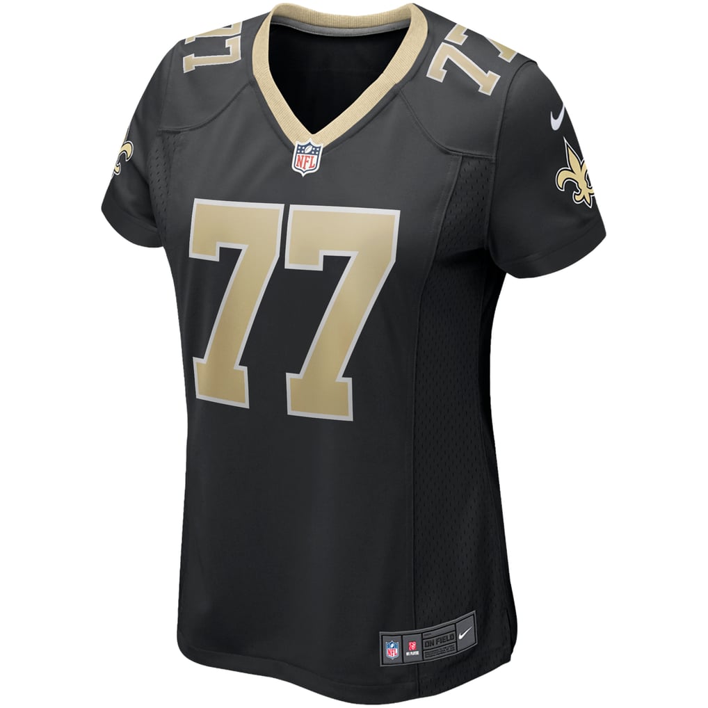 Women's New Orleans Saints Carl Nicks Black Game Retired Player Jersey