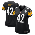 Women's Pittsburgh Steelers Car'lin Vigers Black Team Game Jersey