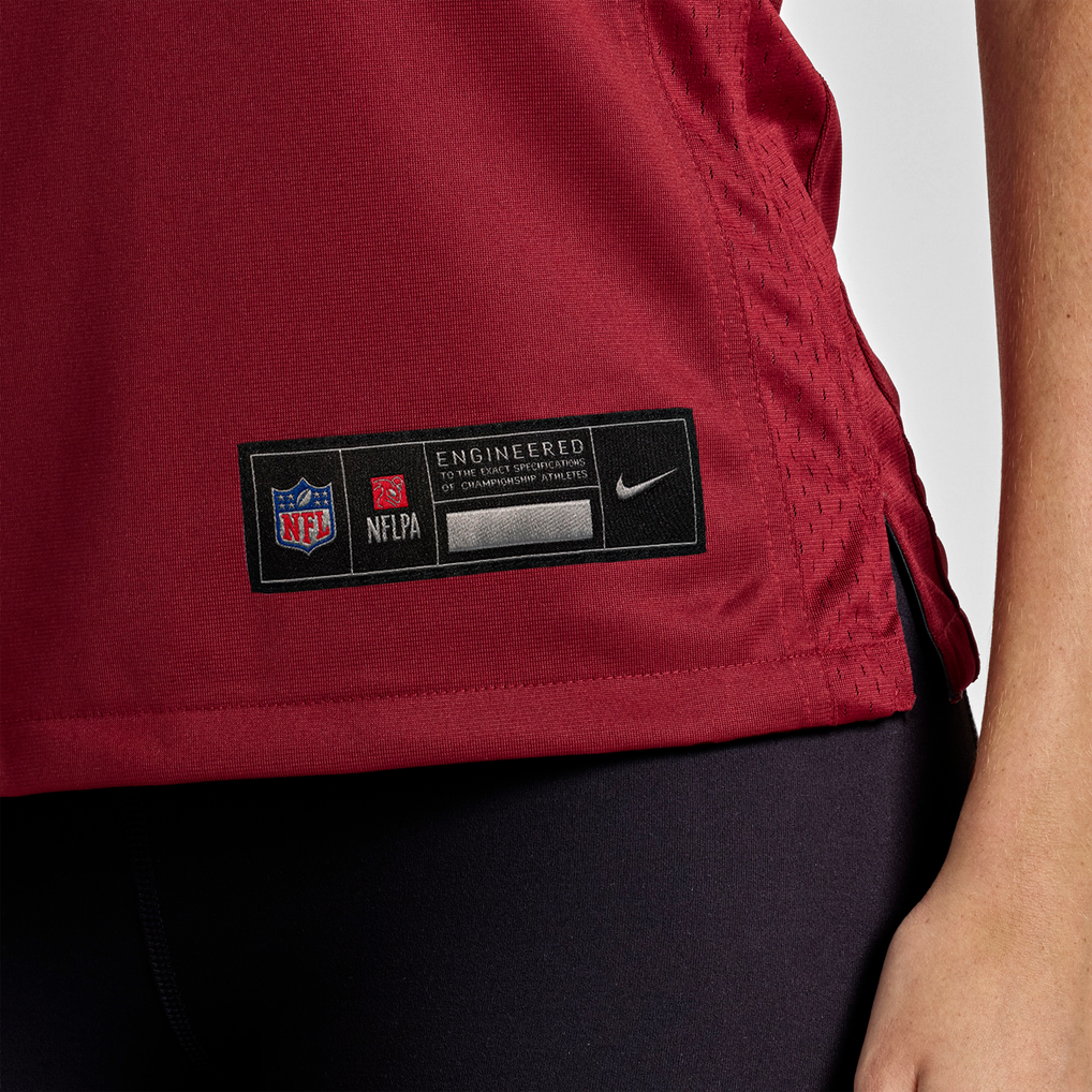 Women's Washington Commanders Car'lin Vigers Burgundy Team Game Jersey