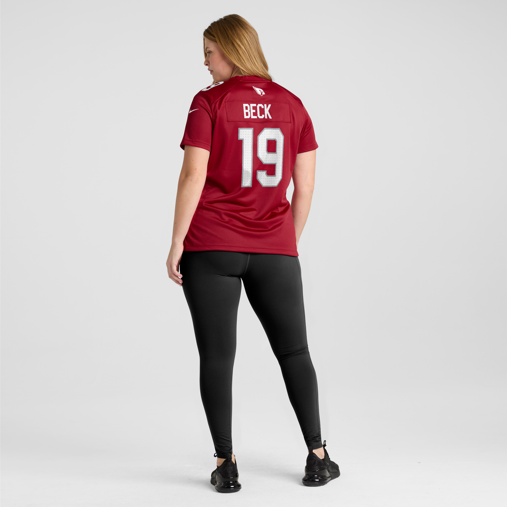 Women's Arizona Cardinals Carson Beck Cardinal Team Game Jersey