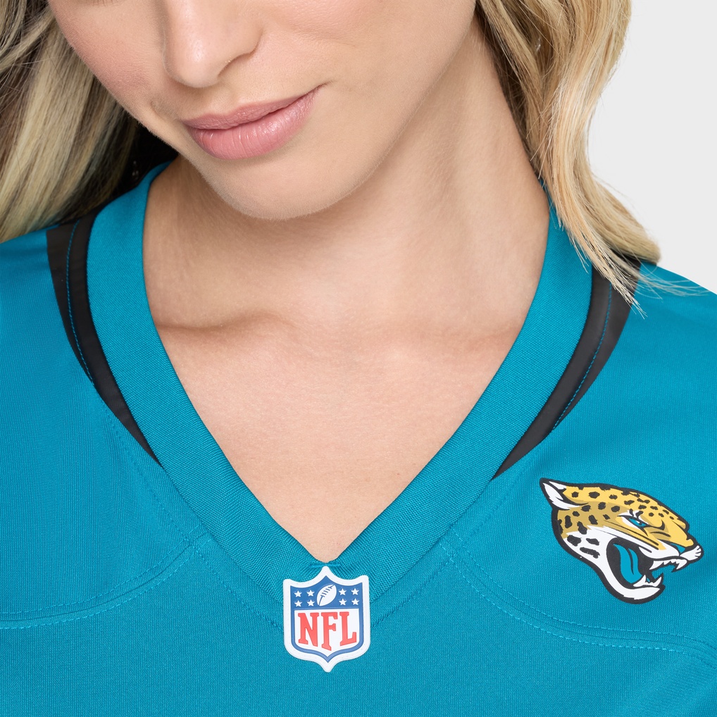 Women's Jacksonville Jaguars Carter Bradley Teal Team Game Jersey