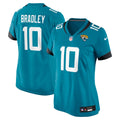 Women's Jacksonville Jaguars Carter Bradley Teal Team Game Jersey
