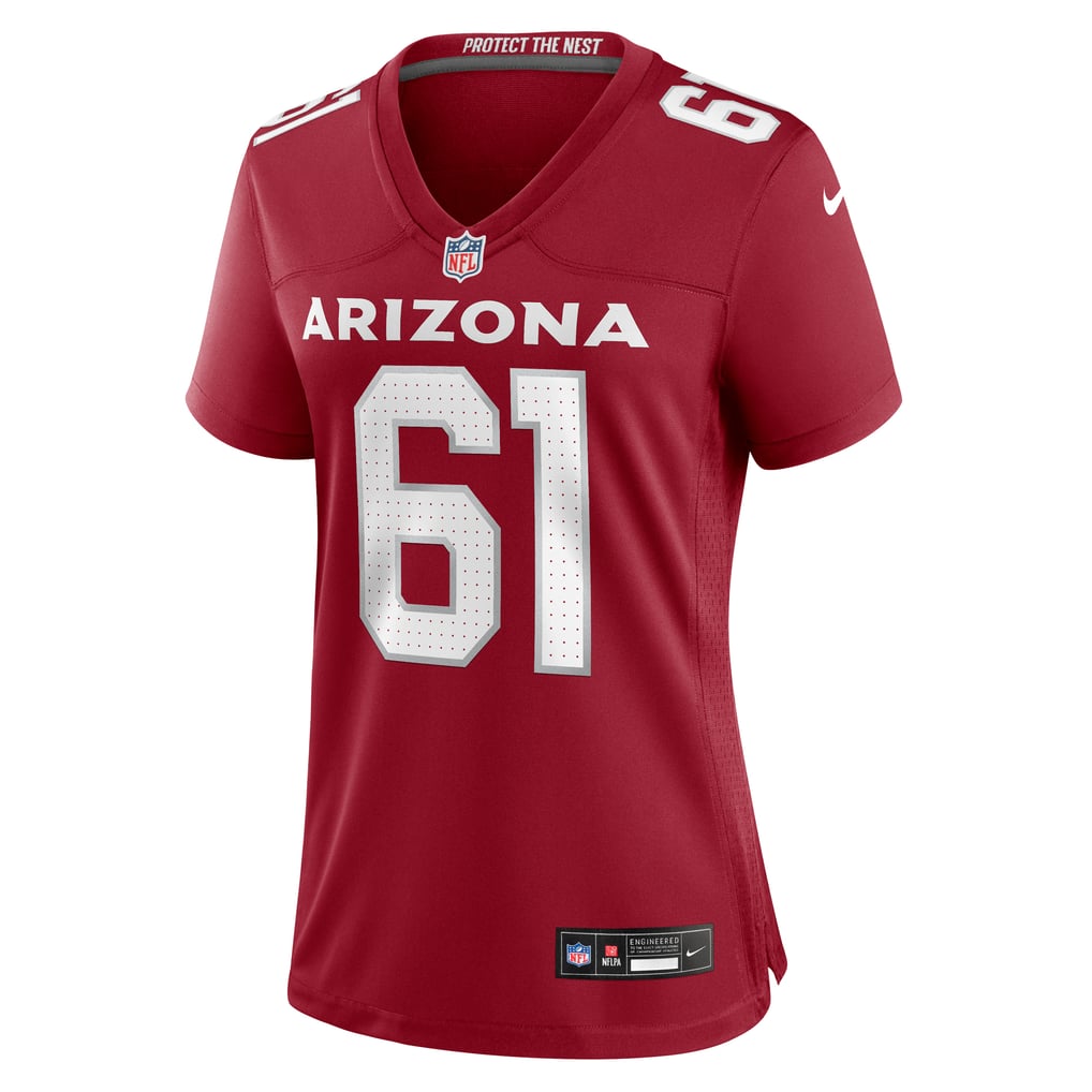 Women's Arizona Cardinals Carter O'Donnell Cardinal Team Game Jersey