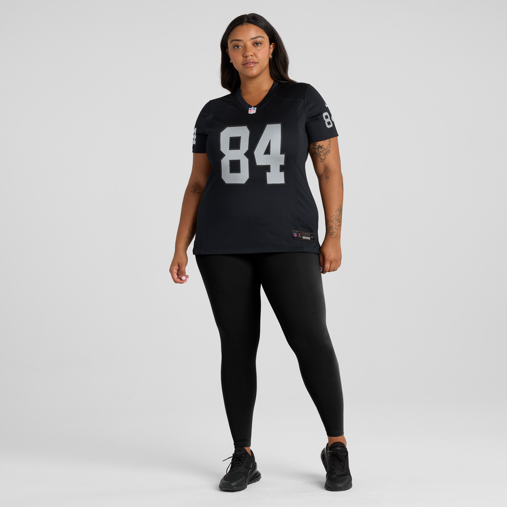 Women's Las Vegas Raiders Carter Runyon Black Team Game Jersey