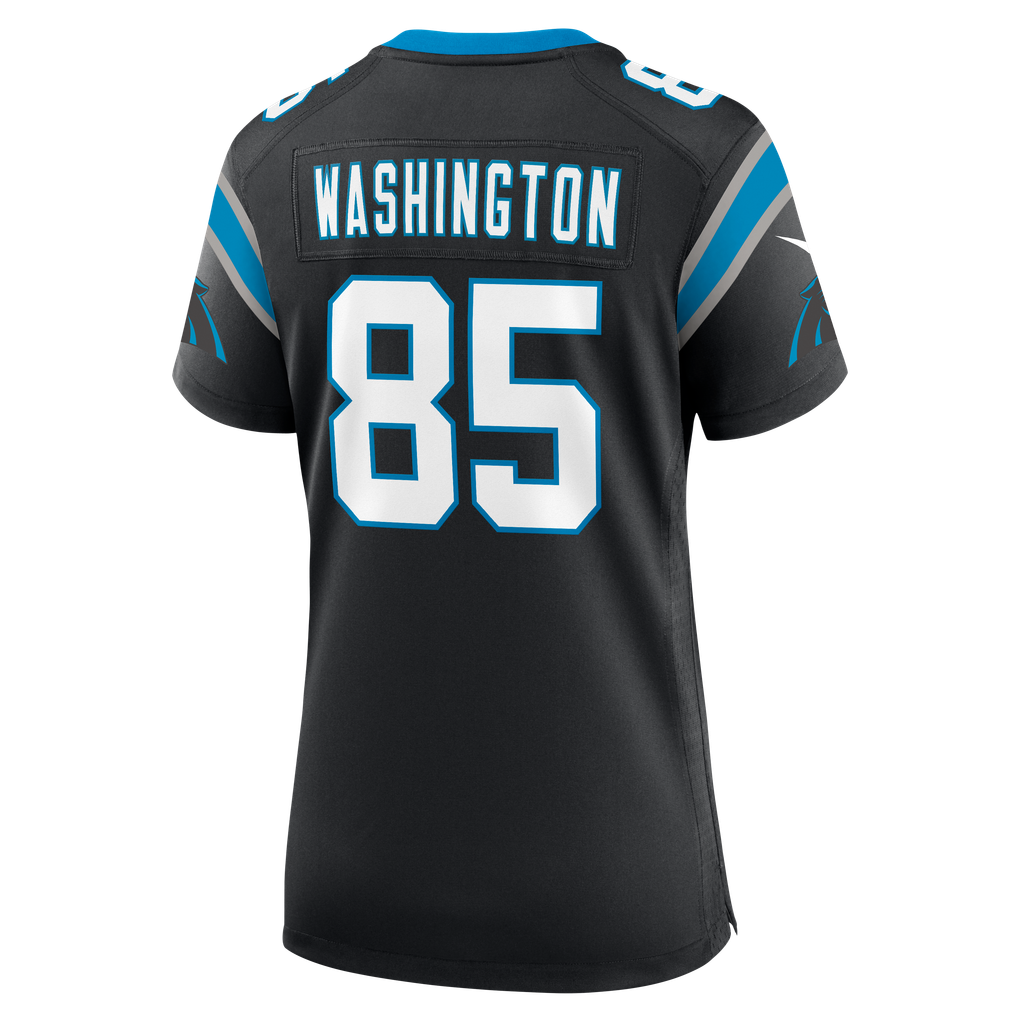 Women's Carolina Panthers Casey Washington Black Team Game Jersey