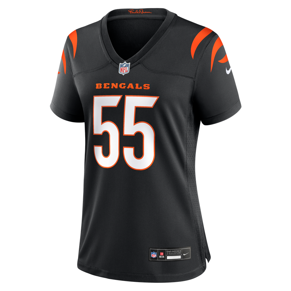 Women's Cincinnati Bengals Cashius Howell Black Team Game Jersey