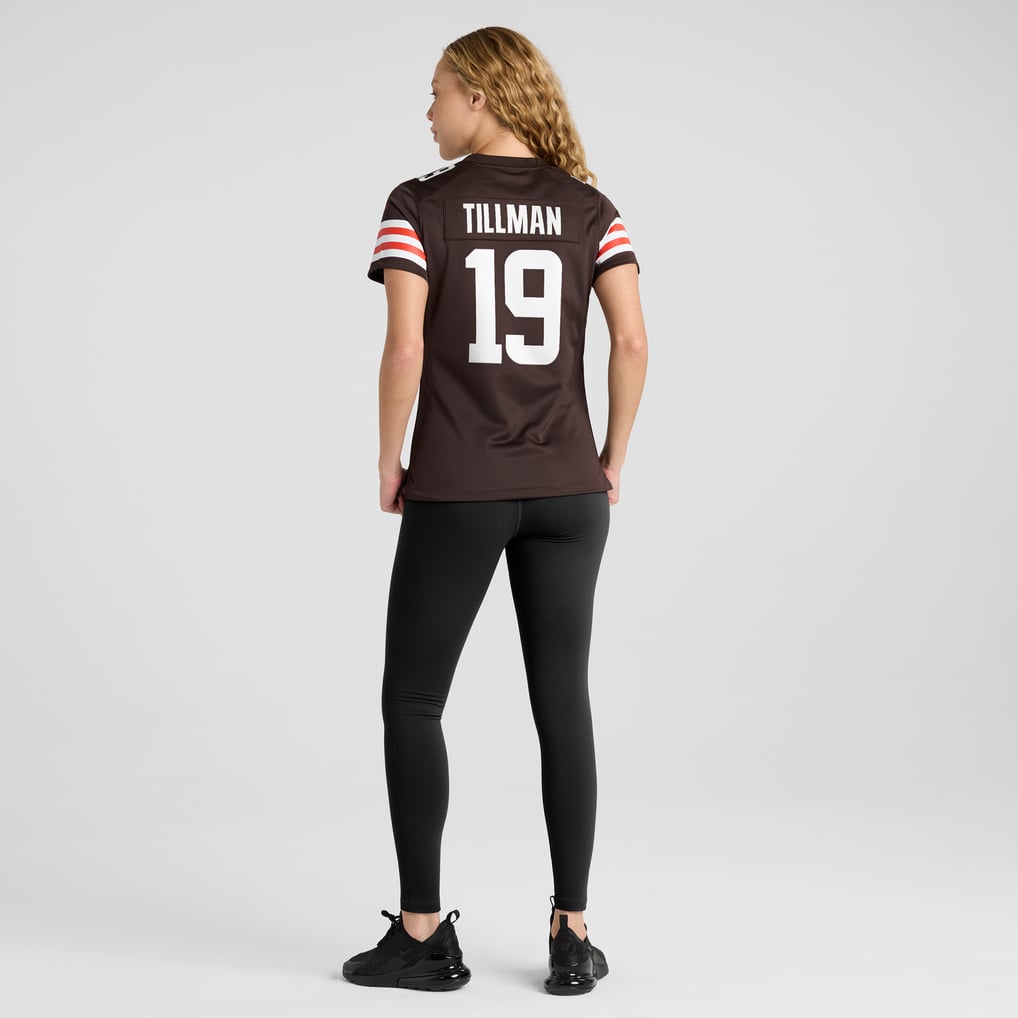 Women's Cleveland Browns Cedric Tillman Brown Game Jersey
