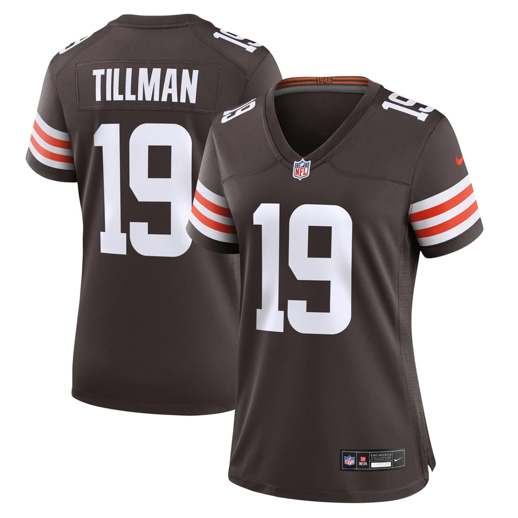 Women's Cleveland Browns Cedric Tillman Brown Game Jersey