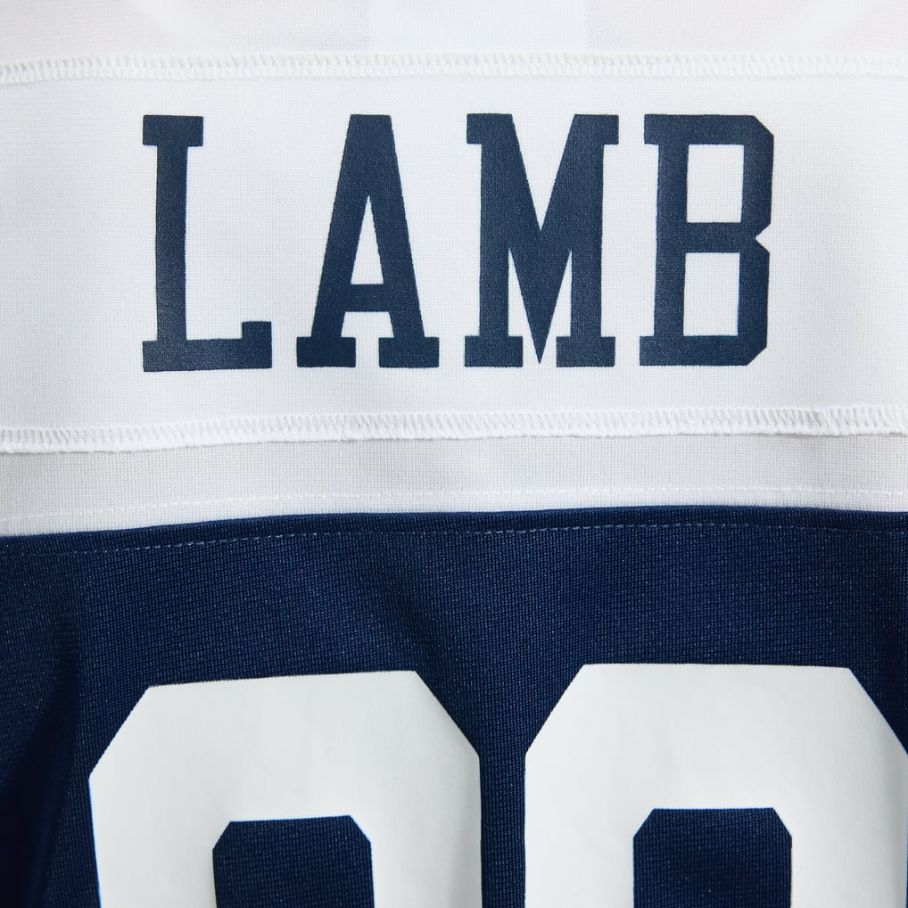 Women's Dallas Cowboys CeeDee Lamb Navy Alternate Game Team Jersey