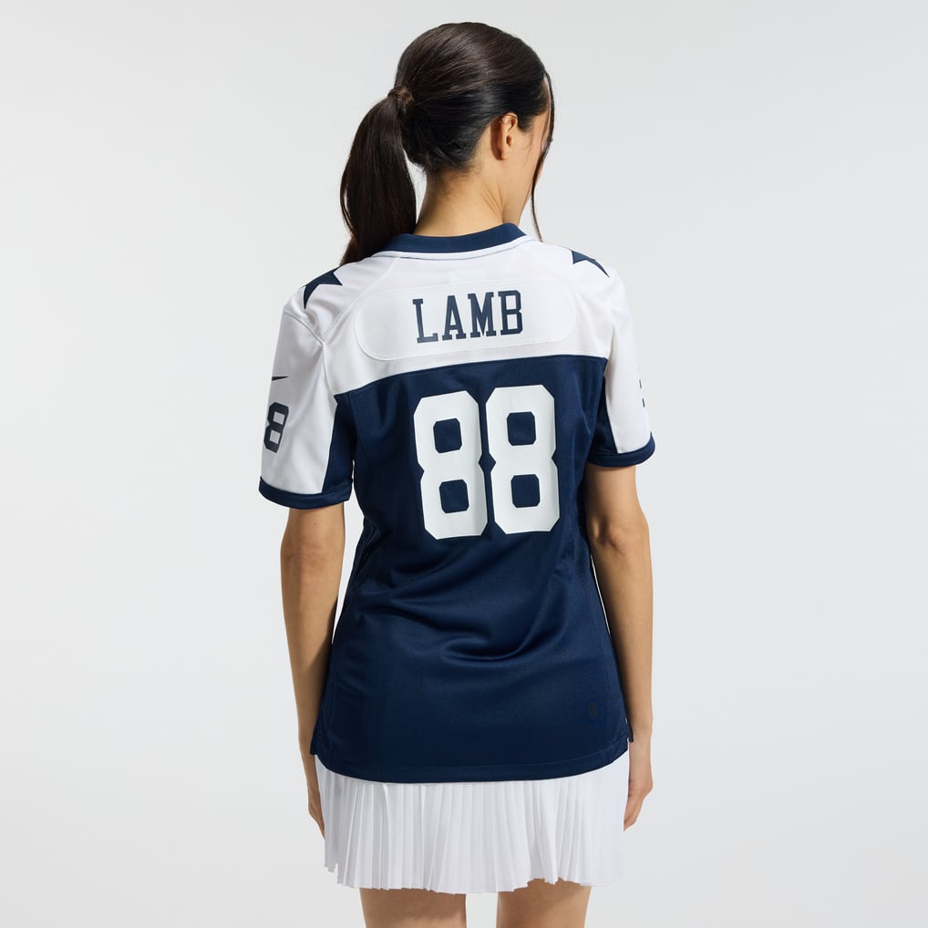 Women's Dallas Cowboys CeeDee Lamb Navy Alternate Game Team Jersey