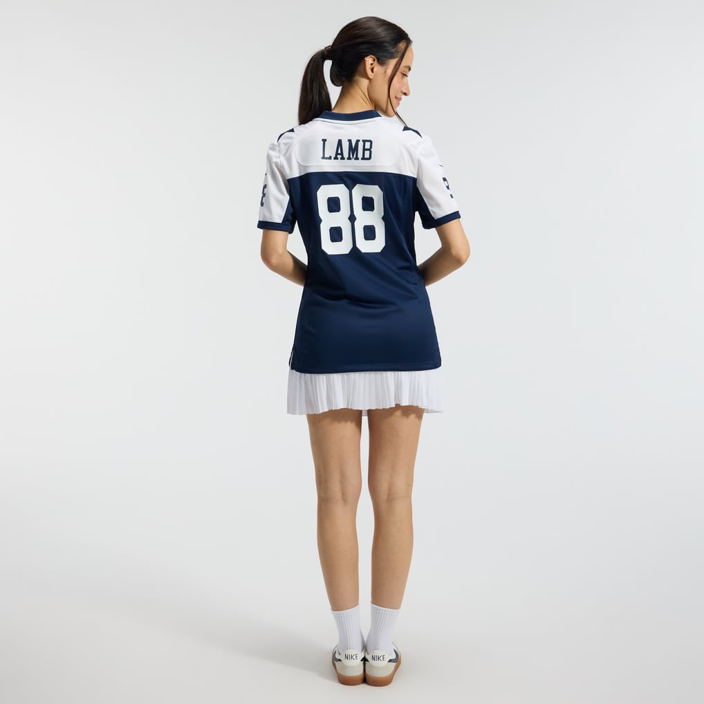 Women's Dallas Cowboys CeeDee Lamb Navy Alternate Game Team Jersey