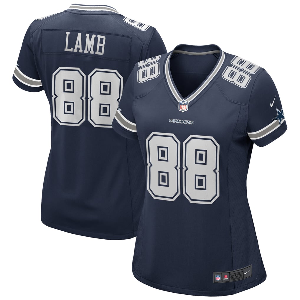 Women's Dallas Cowboys CeeDee Lamb Navy Game Jersey