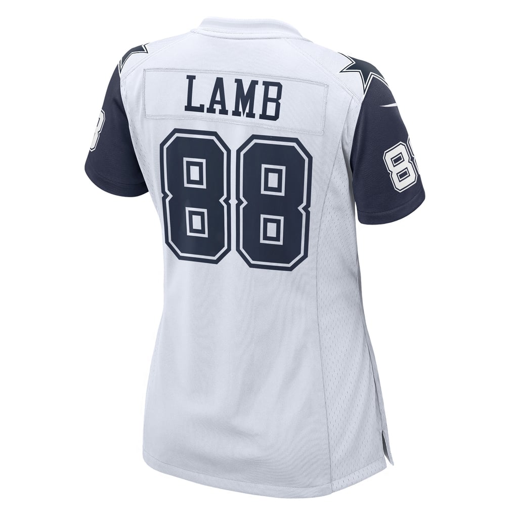 Women's Dallas Cowboys CeeDee Lamb White 2nd Alternate Game Jersey