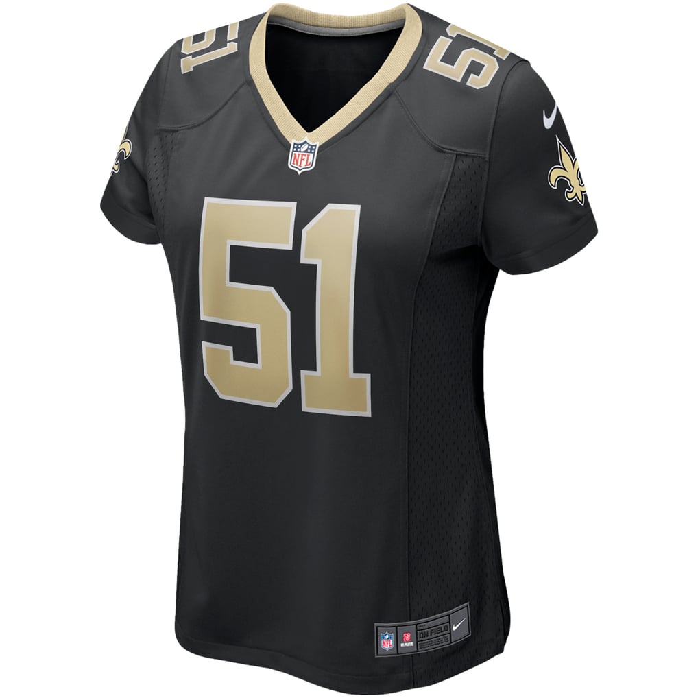 Women's New Orleans Saints Cesar Ruiz Black Game Jersey