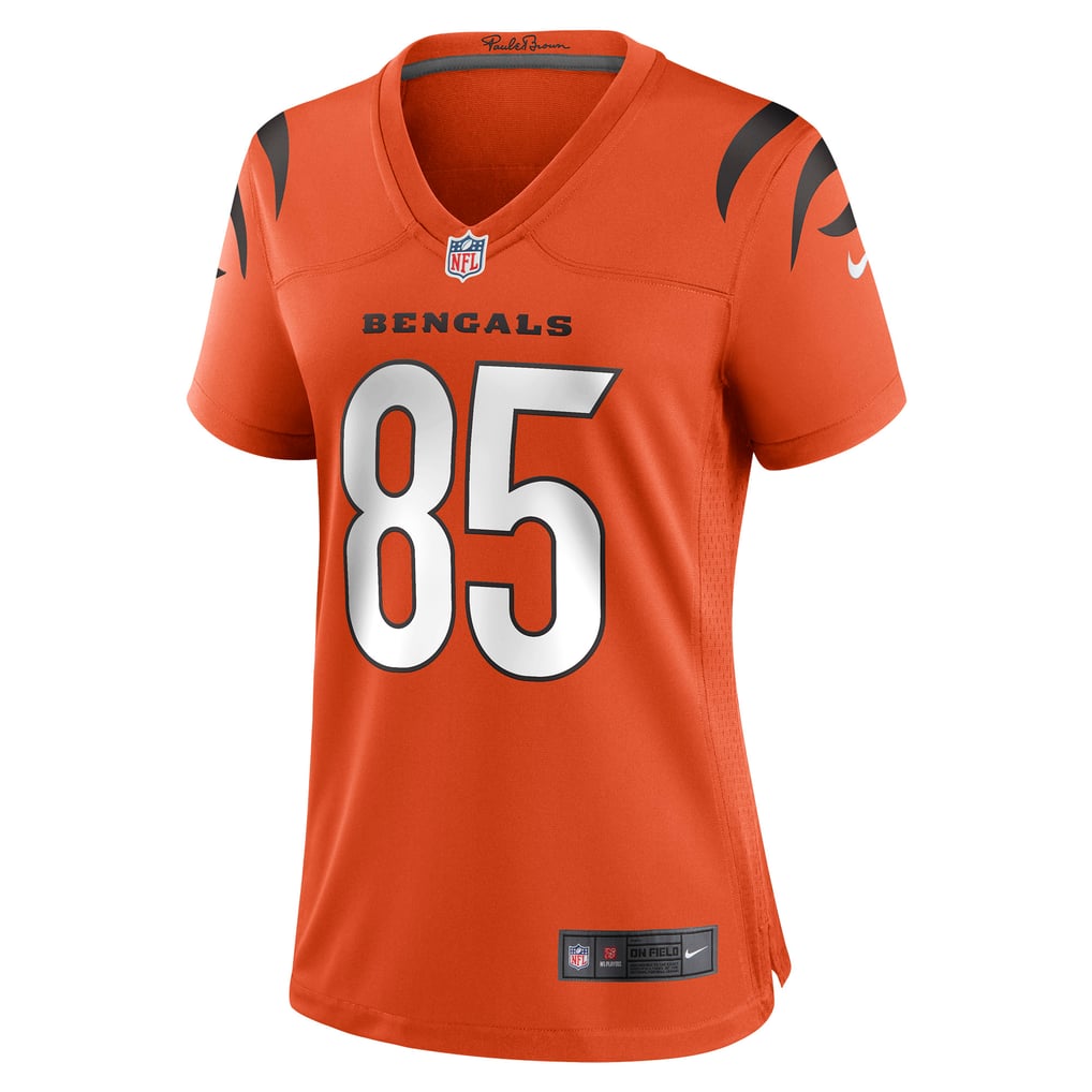 Women's Cincinnati Bengals Chad Johnson Orange Retired Game Jersey