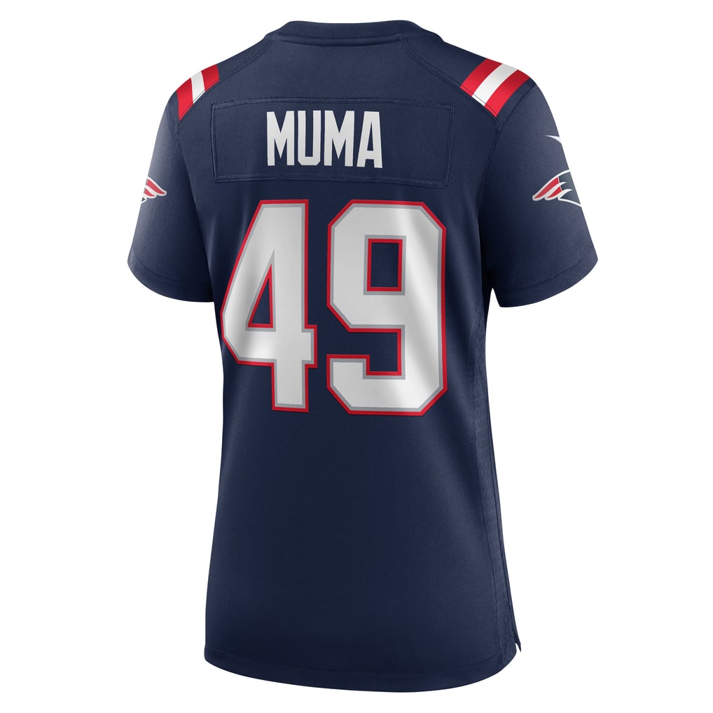 Women's New England Patriots Chad Muma Navy Team Game Jersey