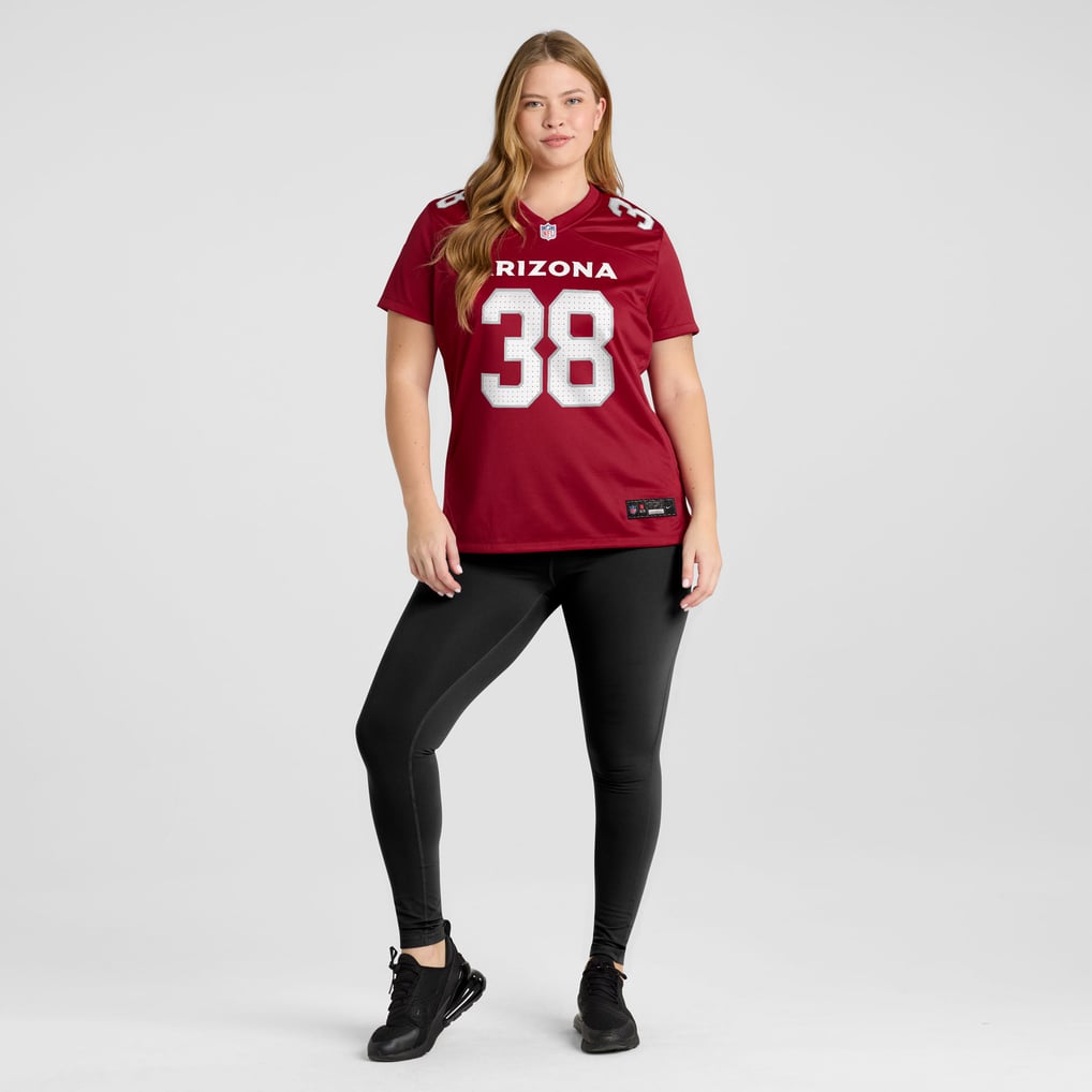 Women's Arizona Cardinals Chad Ryland Cardinal Team Game Jersey
