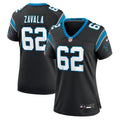 Women's Carolina Panthers Chandler Zavala Black Game Jersey