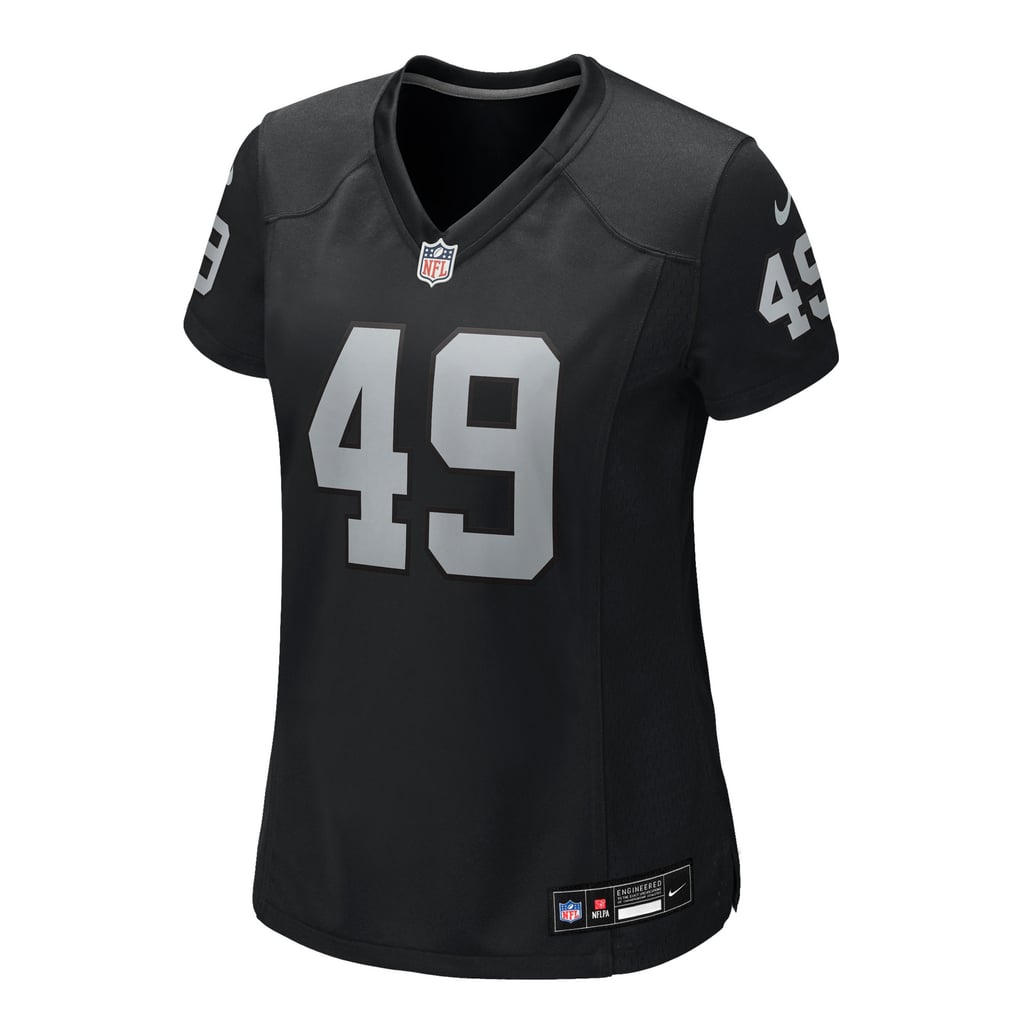 Women's Las Vegas Raiders Charles Snowden Black Team Game Jersey