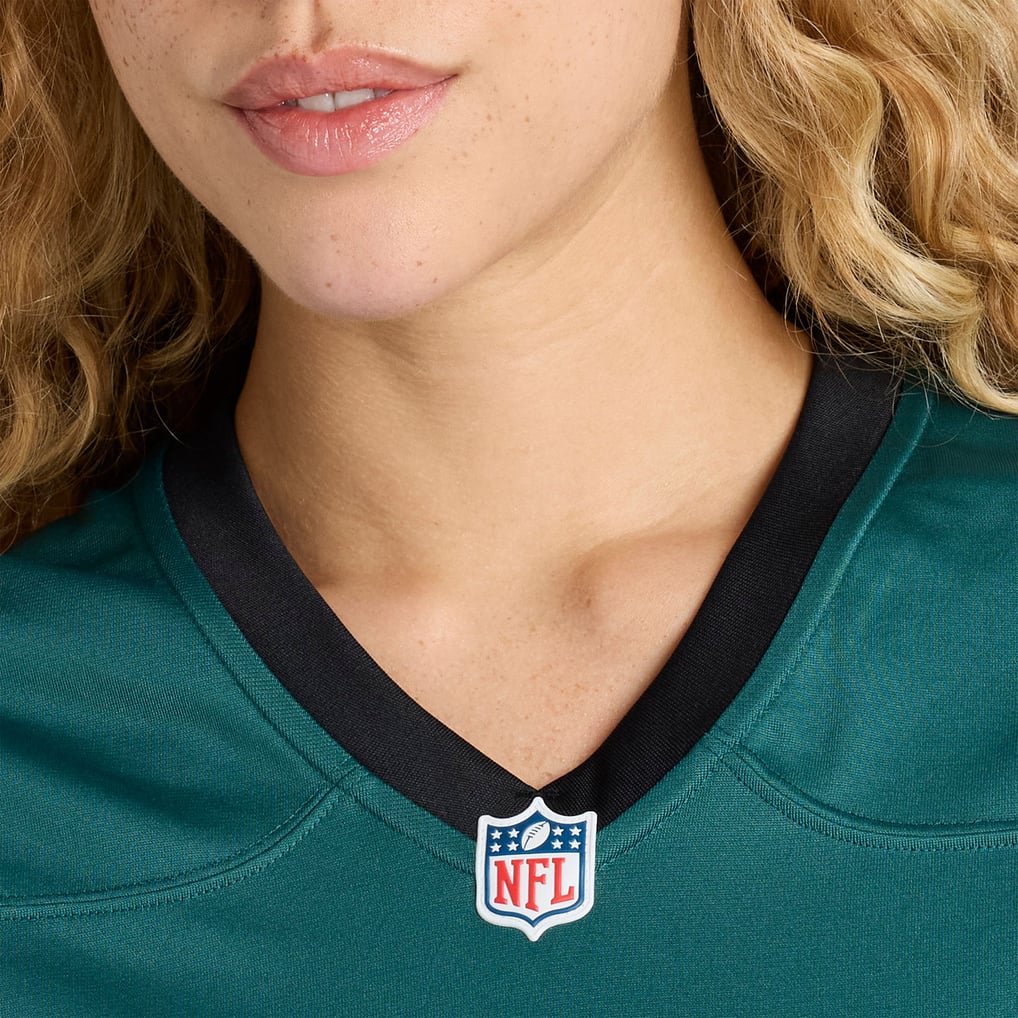 Women's Philadelphia Eagles Charley Hughlett Midnight Green Team Game Jersey