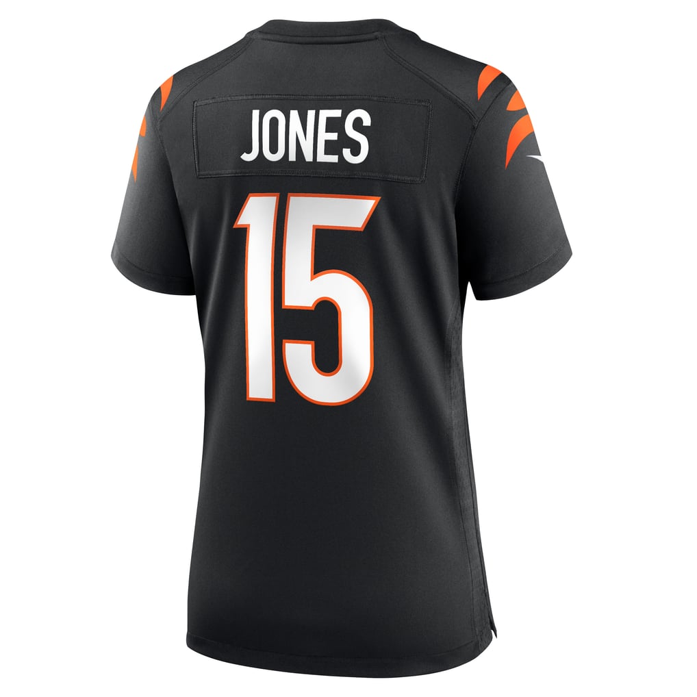 Women's Cincinnati Bengals Charlie Jones Black Team Game Jersey