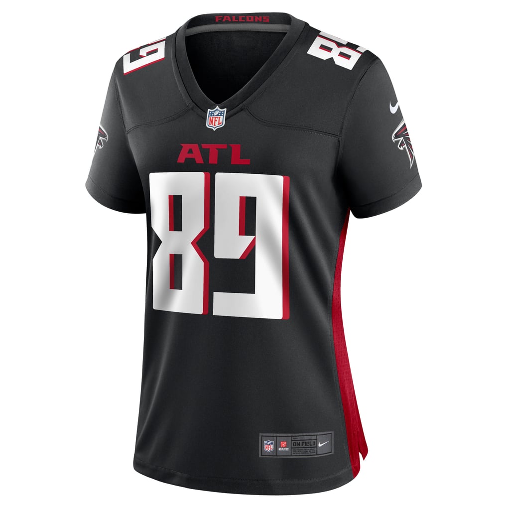 Women's Atlanta Falcons Charlie Woerner Black Game Jersey