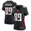 Women's Atlanta Falcons Charlie Woerner Black Game Jersey
