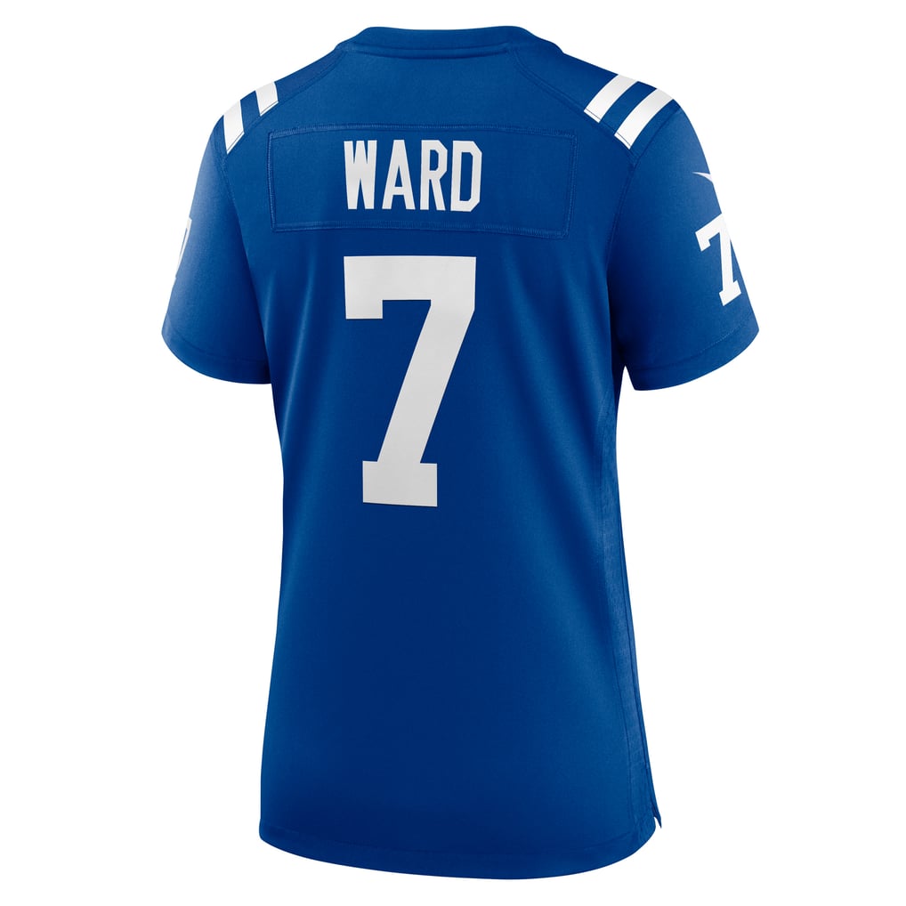 Women's Indianapolis Colts Charvarius Ward Royal Team Game Jersey