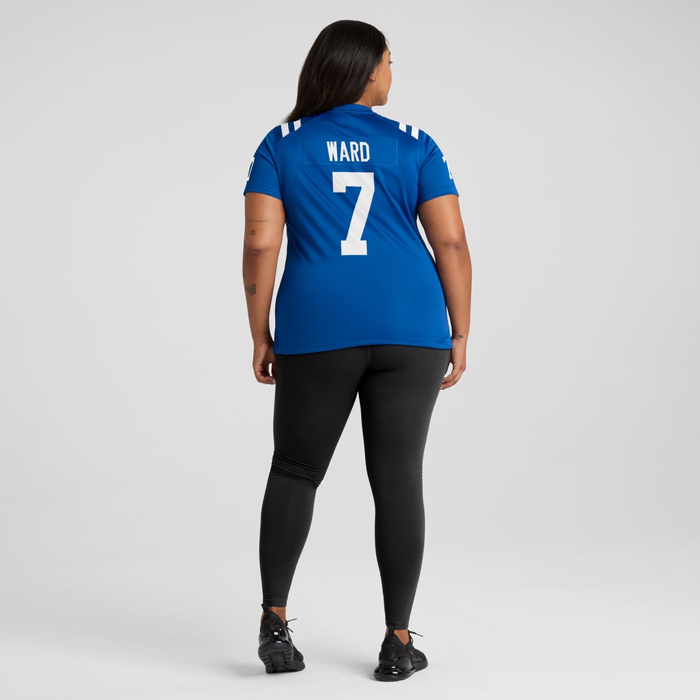 Women's Indianapolis Colts Charvarius Ward Royal Team Game Jersey