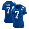 Women's Indianapolis Colts Charvarius Ward Royal Team Game Jersey