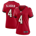 Women's Tampa Bay Buccaneers Chase McLaughlin Red Game Player Jersey