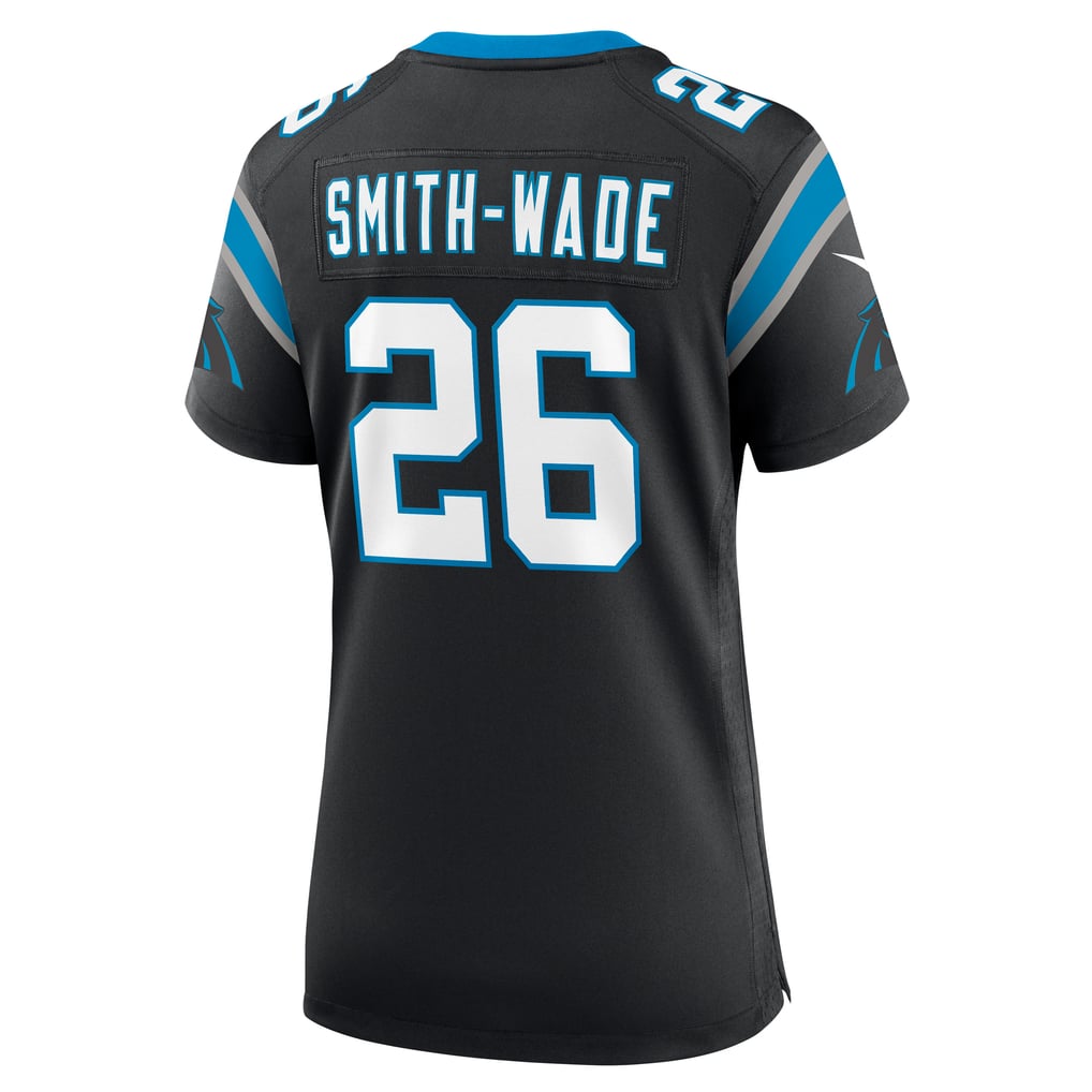 Women's Carolina Panthers Chau Smith-Wade Black Game Jersey