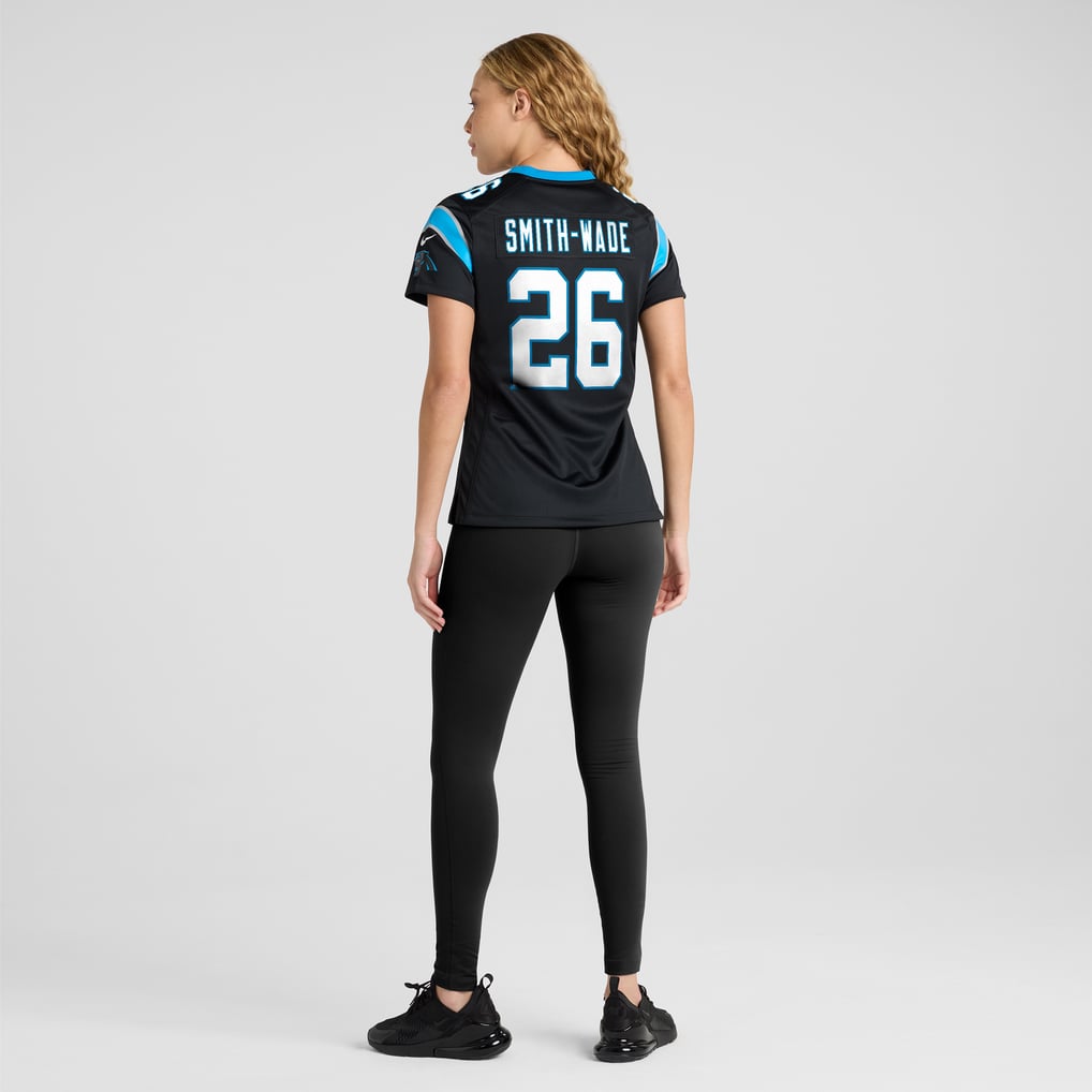 Women's Carolina Panthers Chau Smith-Wade Black Game Jersey
