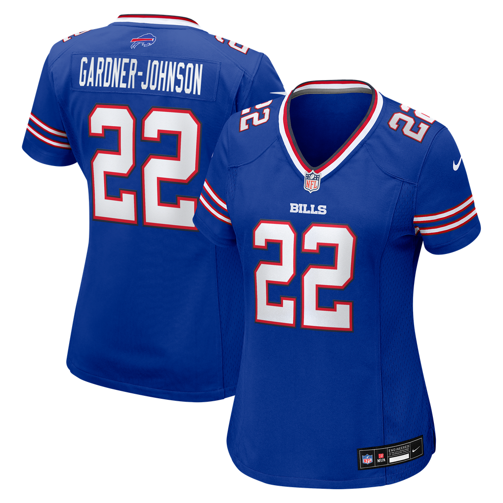 Women's Buffalo Bills Chauncey Gardner-Johnson Royal Team Game Jersey